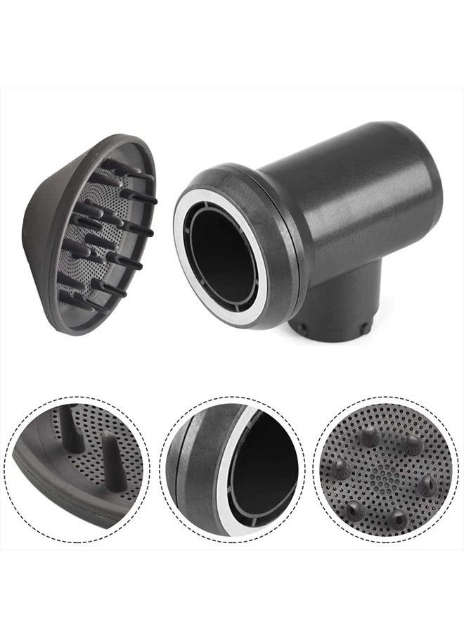 Dxyue - Diffuser and Adaptor Attachment for Dyson Airwrap Styler HS01 HS03 HS05, Converting Your Air Wrap Curling Styler to A Hair Dryer - Image 1