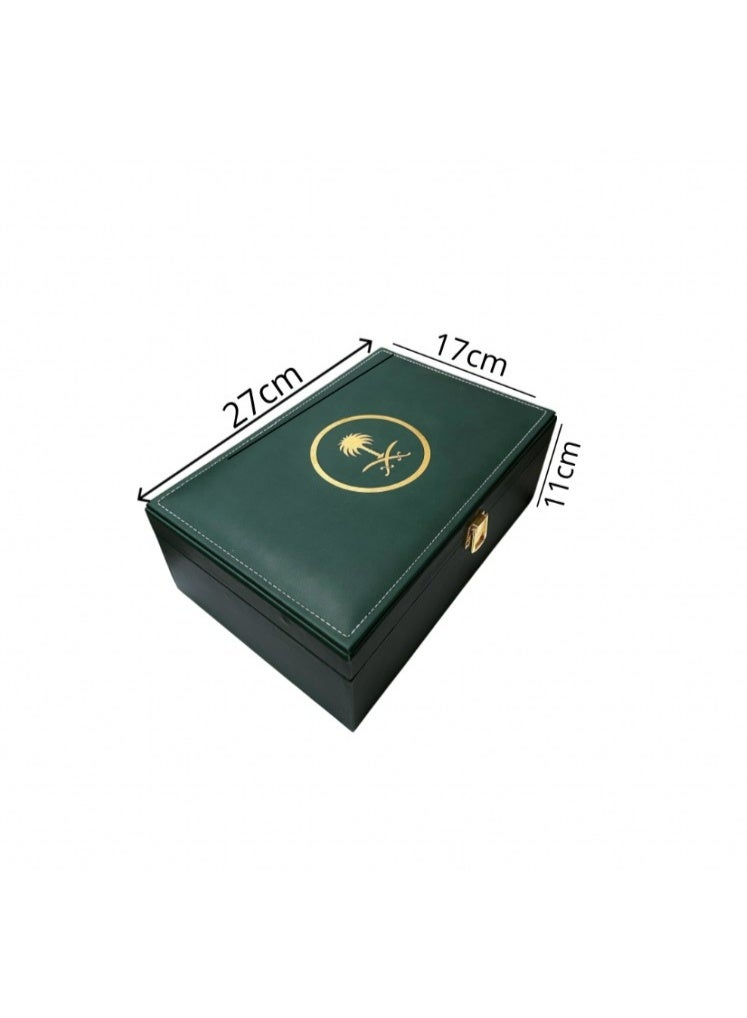 HASD-OUD Gift box with a capacity of 500g - featuring the two swords and palm tree logo - unfilled - Image 2