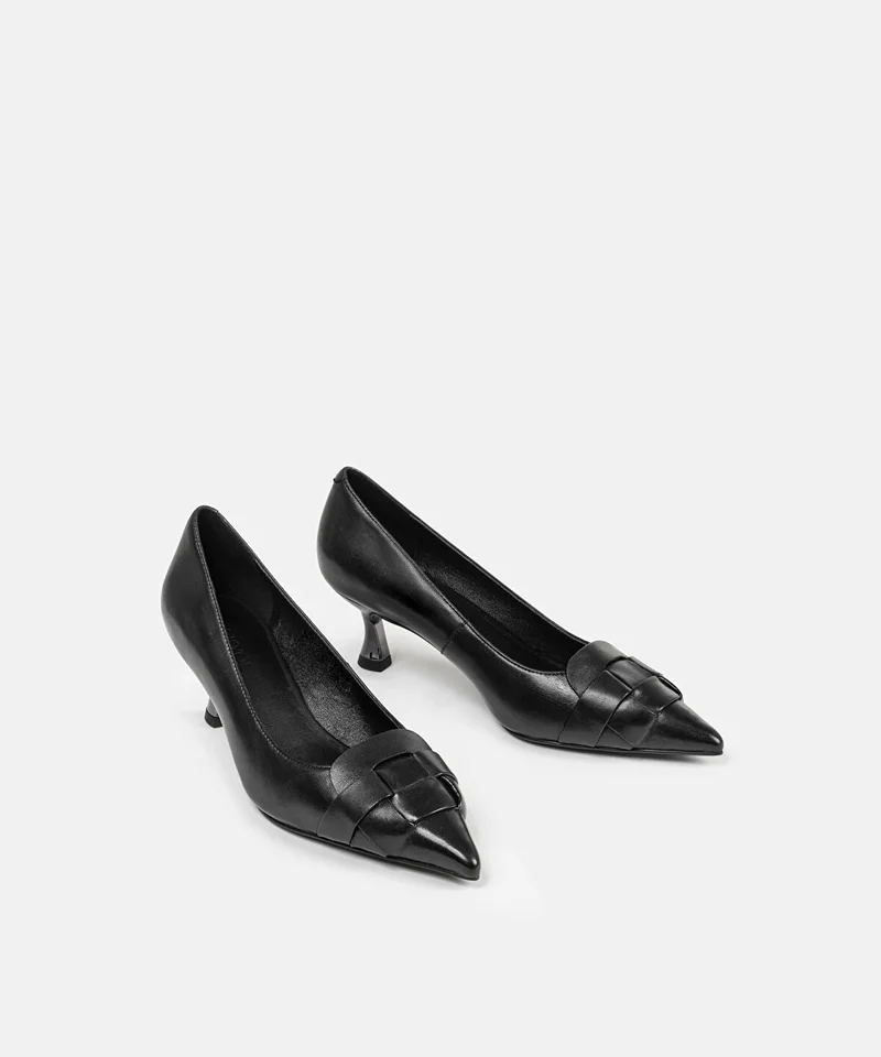 Ipekyol  Woven Leather Heels for Women | Best Price UAE