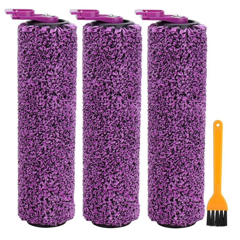 JoaSinc SD201 Brush Roller for Shark Steam Pickup 3in1 Steam Mop SD200SD201SD201CSD201QSD205 Vacuum Cleaner 3 Brush Roll 1 Cleaning Tool Replacement Parts Accessories Kit - Image 2