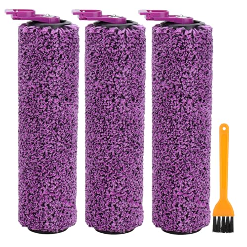 JoaSinc SD201 Brush Roller for Shark Steam Pickup 3in1 Steam Mop SD200SD201SD201CSD201QSD205 Vacuum Cleaner 3 Brush Roll 1 Cleaning Tool Replacement Parts Accessories Kit - Image 1