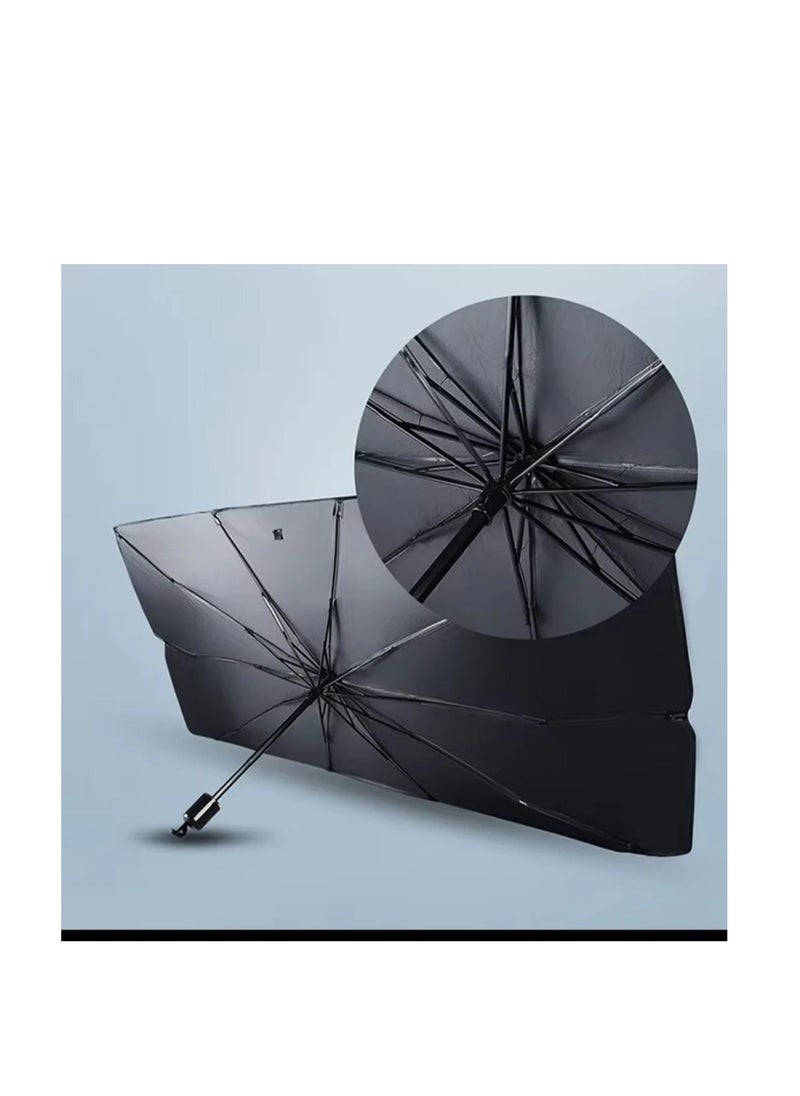 Generic - Car Umbrella Sun Shade – Foldable Automatic Car Roof Umbrella for UV Protection & Heat Reduction | Portable Windproof Car Tent Cover for Sedan, SUV, and Hatchback - Image 1