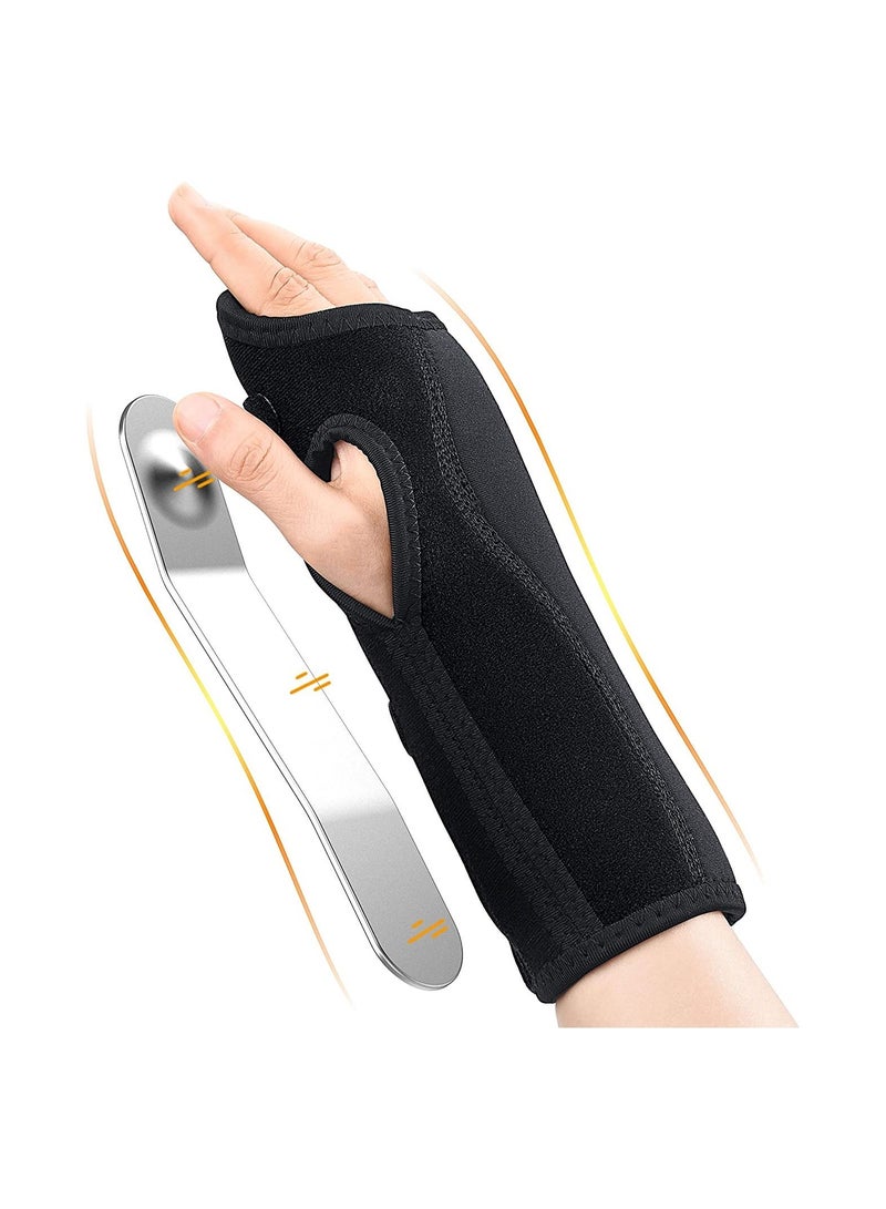Wrist Brace for Carpal Tunnel Night Sleep Support Splint Great Pain Sprain Sports Injuries Joint Instability Suitable Left and Right Hands - Image 1