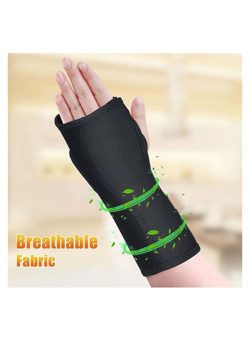 Wrist Brace for Carpal Tunnel Night Sleep Support Splint Great Pain Sprain Sports Injuries Joint Instability Suitable Left and Right Hands - Image 3