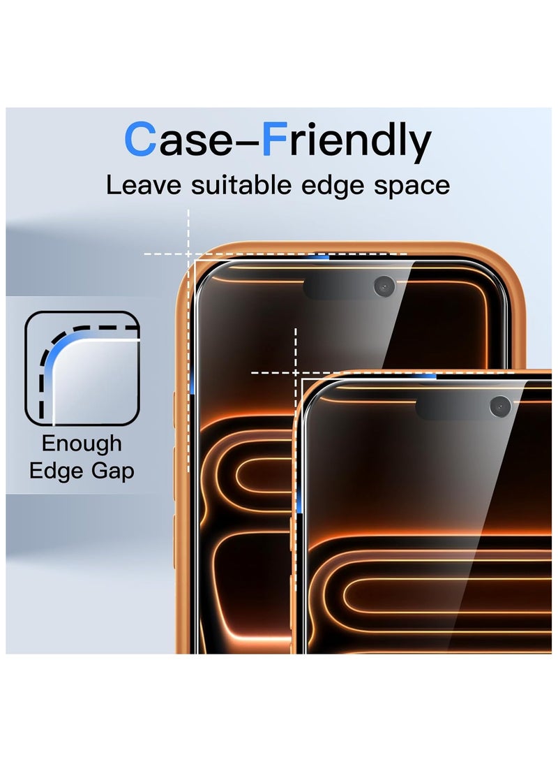 ARMOR Privacy Screen Protector for Apple iPhone 17 Pro Max 6.9 Inch Black Privacy Filter Anti-Spy Film for Everyday Use and Outdoor Protection - Image 5