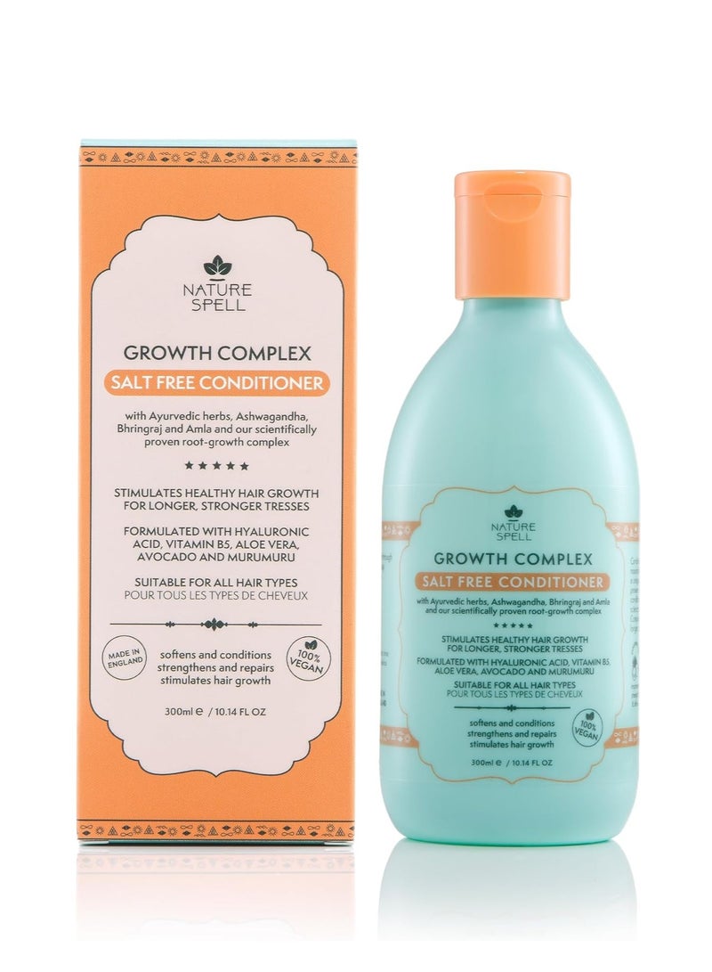 Nature Spell Nature Spell Growth Complex Salt-Free Conditioner 300ml | Strengthen & Nourish Hair  - Image 2