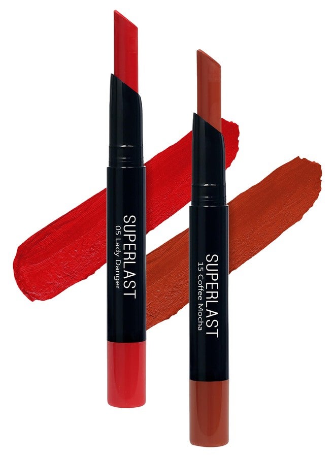ME-ON Superlast Lipstick (Shade 01,16) Matte Finish - Image 2