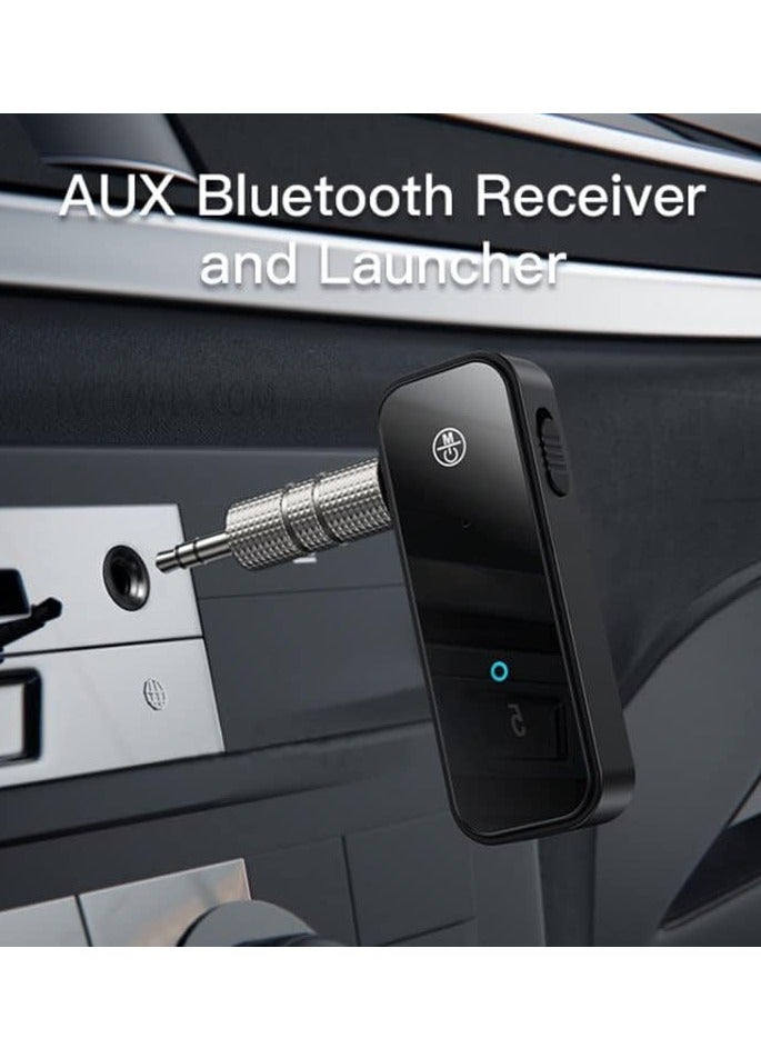 YESIDO YAU25 2-in-1 Bluetooth 5.0 Transmitter Receiver Aux Adapter for Car Home Stereo System. - Image 2