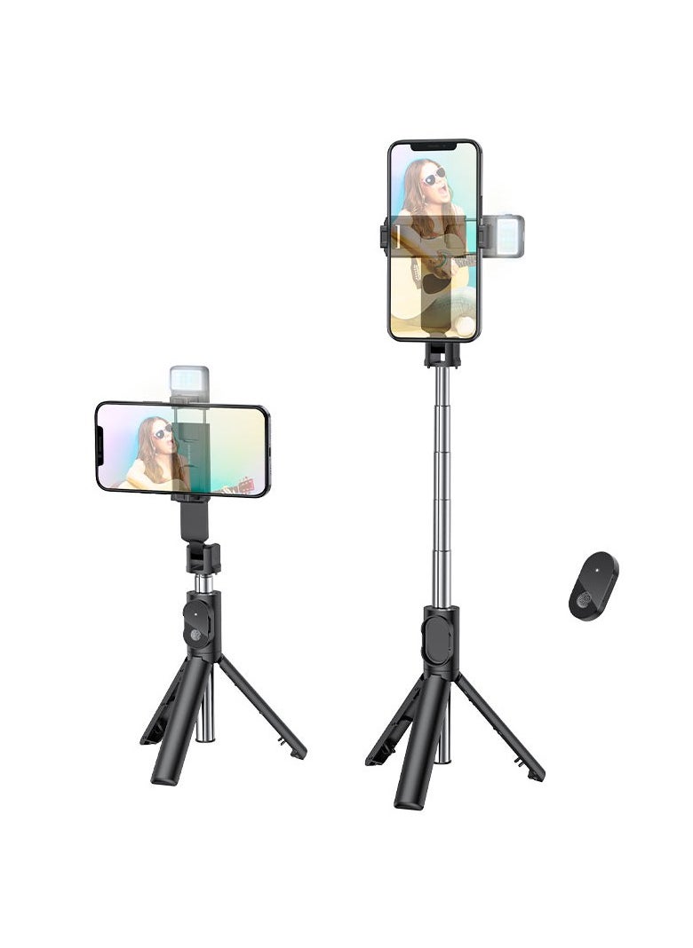 BOROFONE - BOROFONE BY8 Magic, tripod fill light live broadcast holder for 3.5-6.7 inches mobile phones - Image 1