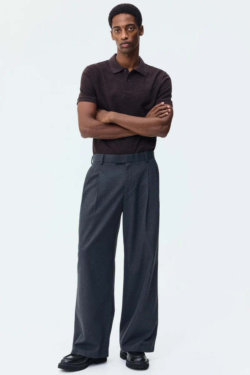 اتش اند ام تي-شيرت بولو من الجاكار بقصّة سلِم