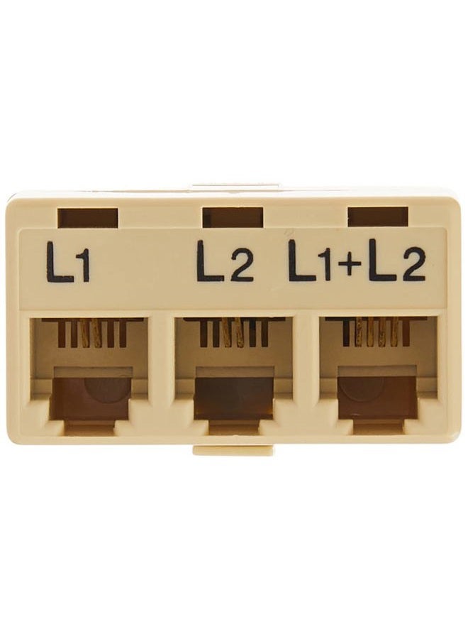 C2G 41062 Two Line Telephone Splitter L1 + L2 - Image 3