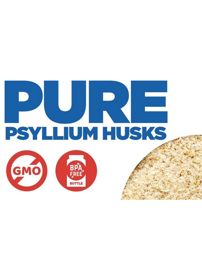Yerba Prima Organic Psyllium Whole Husks 12 oz - Natural Dietary Fiber Supplement, Non GMO, Gluten Free, Keto and Vegan Friendly for Regularity Support, Unflavored - Image 3