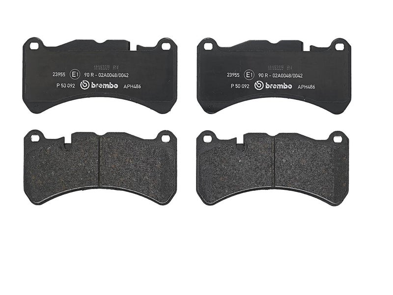 Brembo P50092 Front Disc Brake Pad - Set of 4 - Image 1