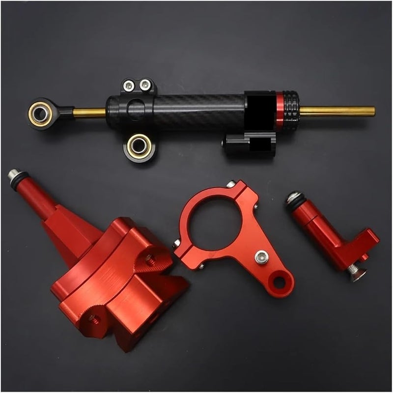 قوس ذهبي مجموعة تركيب مثبت توجيه CNC قابل للتعديل لمثبط كاواساكي نينجا 400 2018 2022 - Image 5