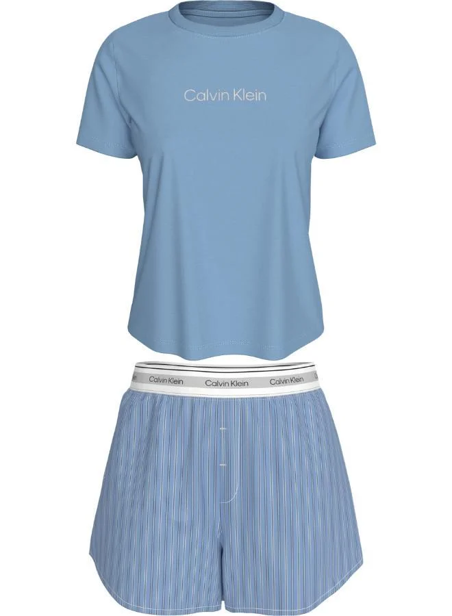 CALVIN KLEIN Logo T-Shirt & Shorts Set