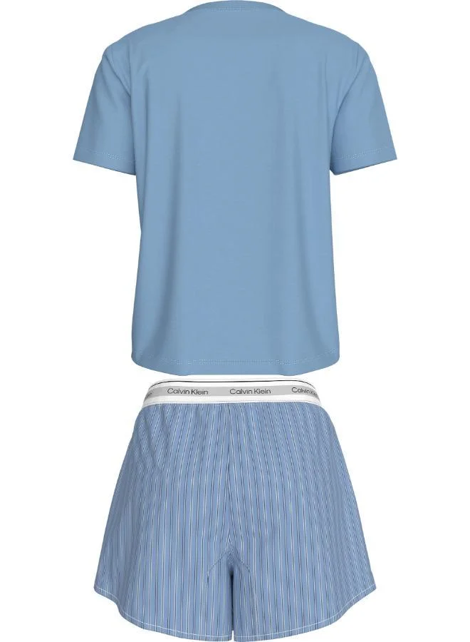 CALVIN KLEIN Logo T-Shirt & Shorts Set