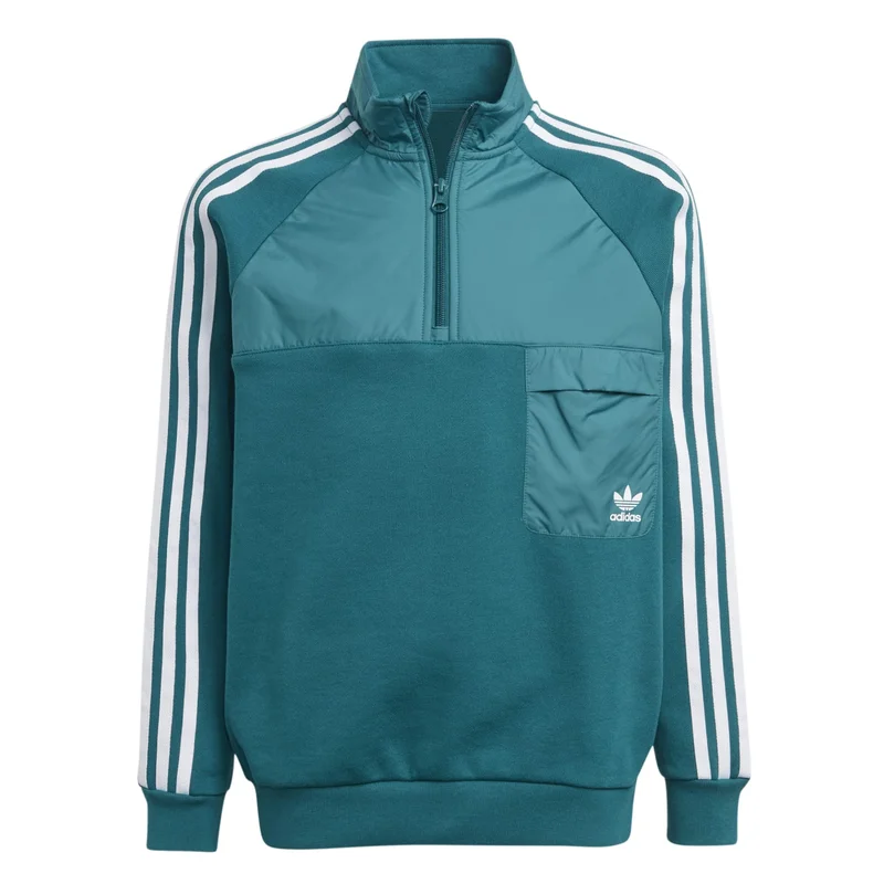 adidas سويت شيرت HZ CREW أزرق للأطفال