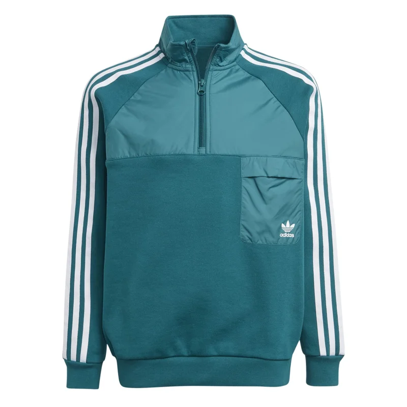 adidas سويت شيرت HZ CREW أزرق للأطفال