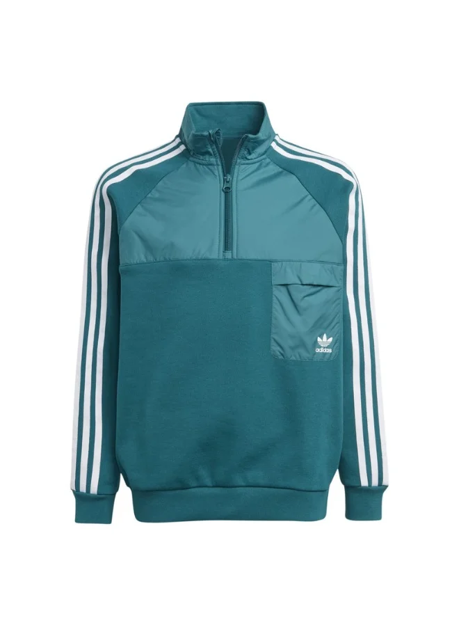 Adidas adidas HZ CREW Blue Originals Kids SWEATSHIRTS