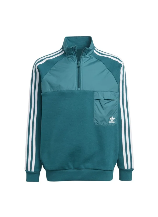 Adidas adidas HZ CREW Blue Originals Kids SWEATSHIRTS
