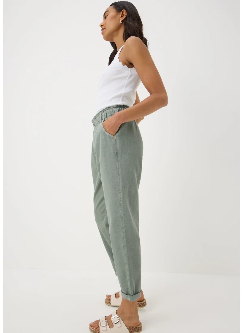 Matalan Paperbag Sage Green Jeans