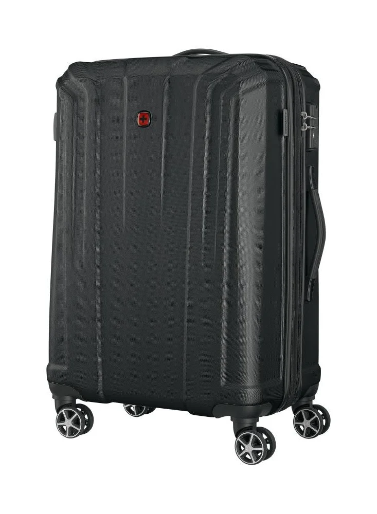Wenger Destination Medium Hardside Expandable 67cm Check-In Luggage Trolley Black - 612347