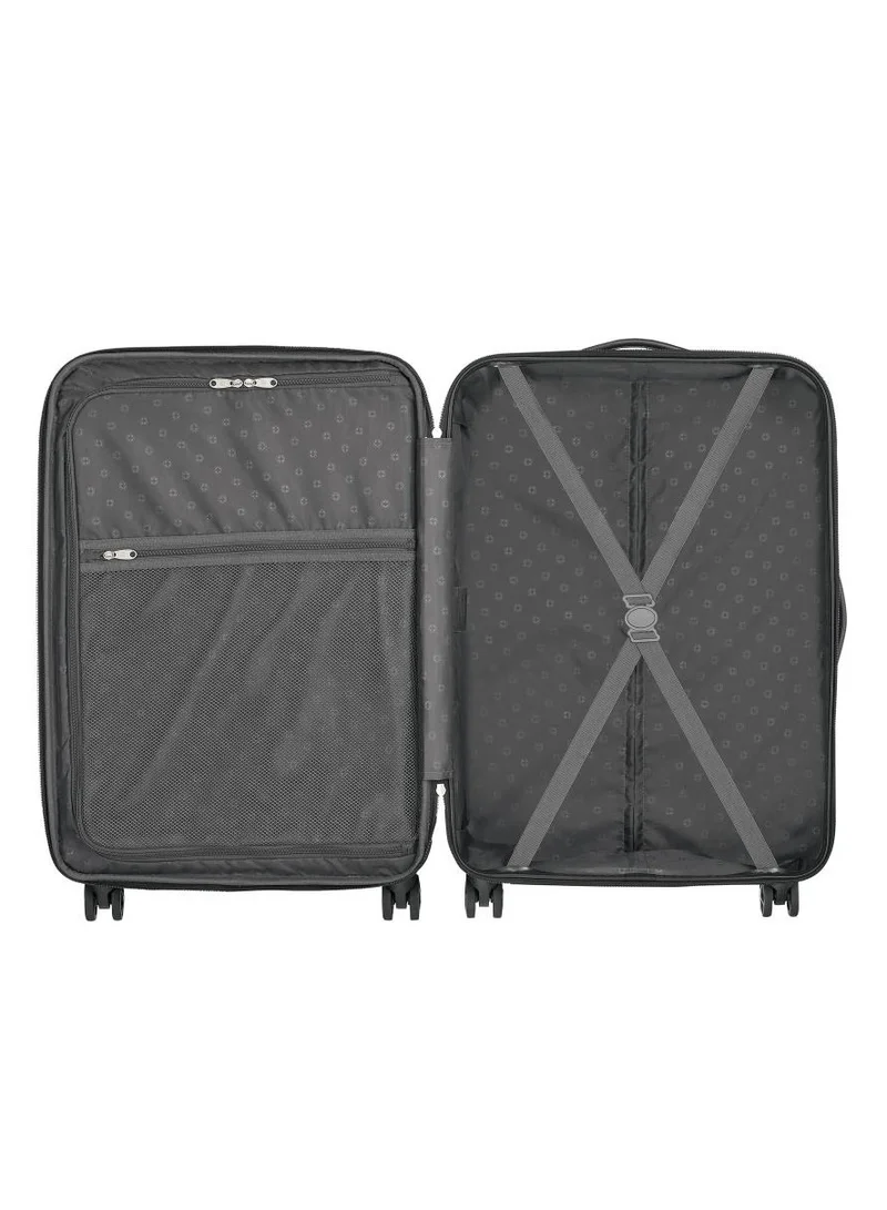 Wenger Destination Medium Hardside Expandable 67cm Check-In Luggage Trolley Black - 612347