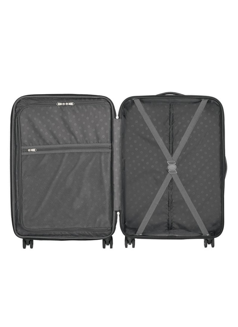 Wenger - Destination Medium Hardside Expandable 67cm Check-In Luggage Trolley Black - 612347 - Image 1