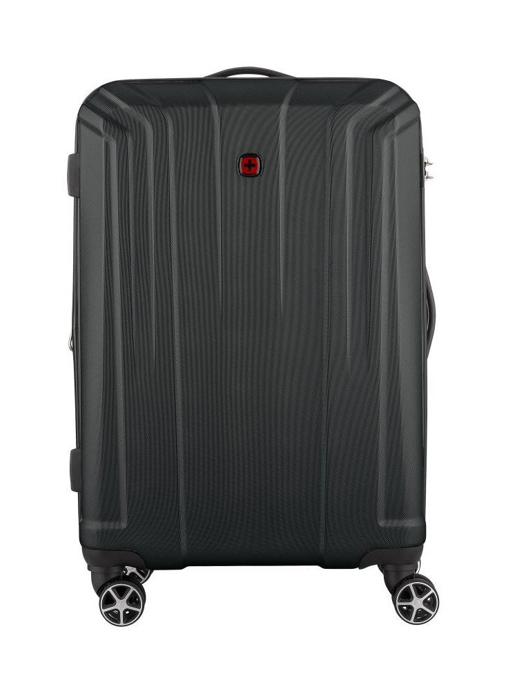 Wenger - Destination Medium Hardside Expandable 67cm Check-In Luggage Trolley Black - 612347 - Image 1