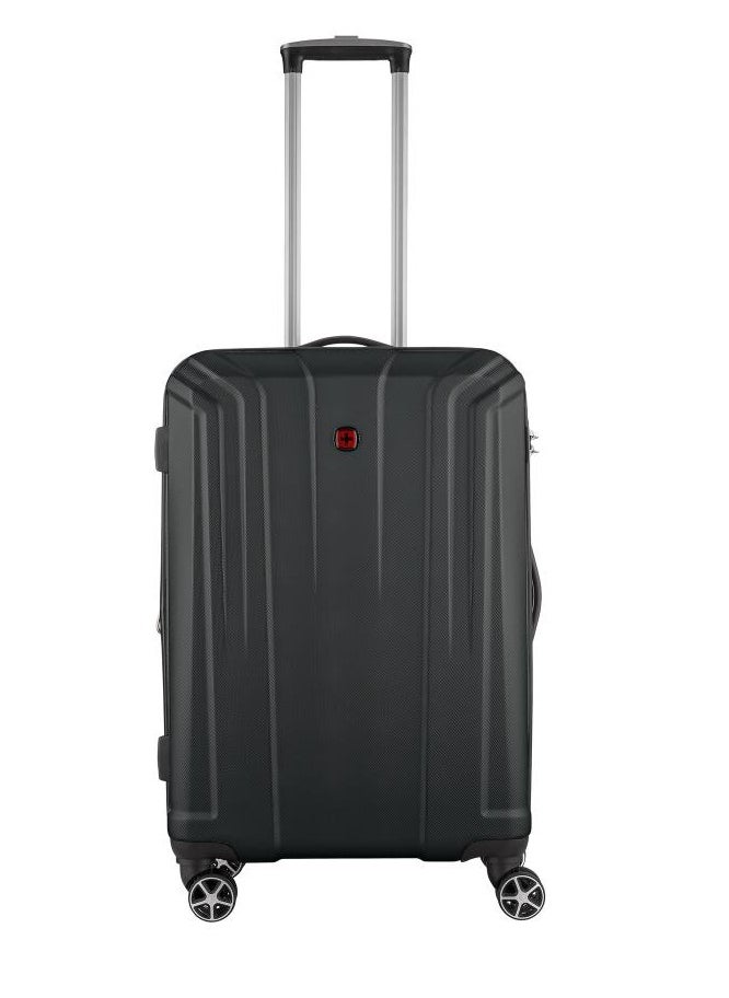 Wenger - Destination Medium Hardside Expandable 67cm Check-In Luggage Trolley Black - 612347 - Image 1