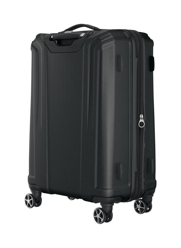 Wenger - Destination Medium Hardside Expandable 67cm Check-In Luggage Trolley Black - 612347 - Image 1