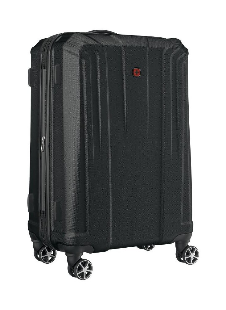 Wenger - Destination Medium Hardside Expandable 67cm Check-In Luggage Trolley Black - 612347 - Image 1