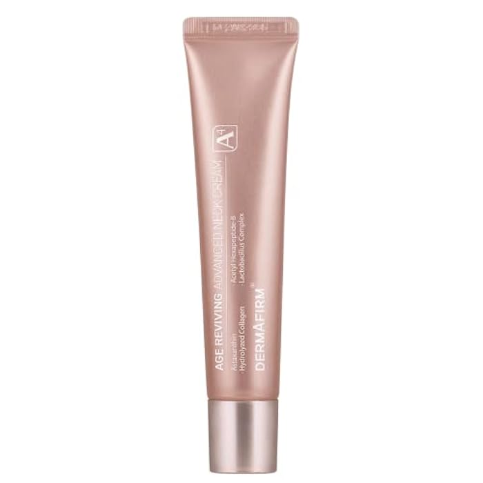 Dermafirm Age Reviving Advanced Firming Neck Cream A4 | Korean Skin Care Neck Creams for Tightening and Firming w/Collagen Astasome & Peptide for All Skin Types No Animal Trials No Paraben 1.35 fl oz - Image 1