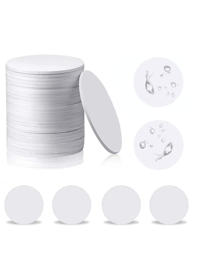 Excefore NFC 215 Cards, Excefore 30 Pcs NFC215 Tag Blank White PVC NFC Coin Cards NFC Cards Compatible with TagMo Amiibo and NFC Enabled Mobile Phones and Devices Round (25 mm/ 1 Inch) - Image 1