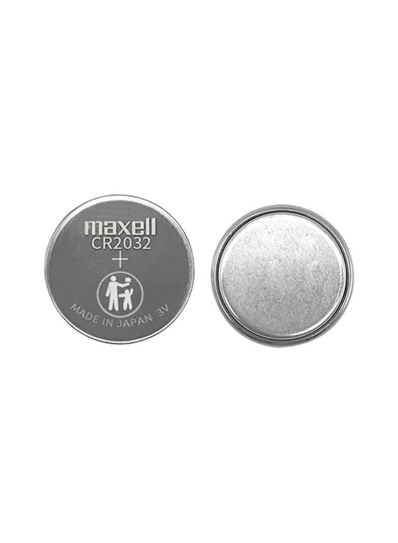 Maxell 2-Pieces Maxell CR2032 Lithium 3V Japan Batteries