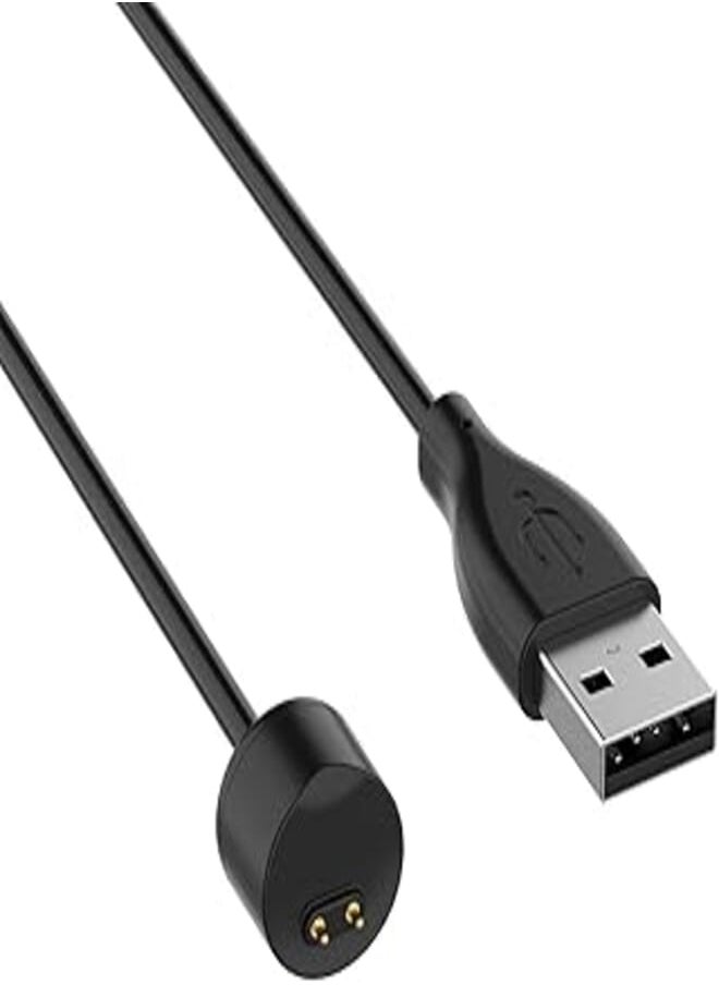 AWADUO - AWADUO Compatible with Xiaomi Mi Band 7 Replacement Smartwatch USB Charging Dock Cable for Man Women, Compatible with xiaomi mi Band 6 USB Magnetic Charger Charging Cables(50cm) - Image 1