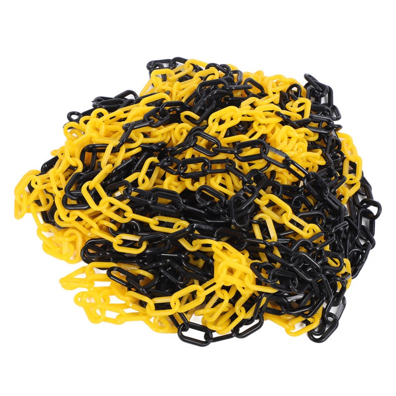 Traffic Chain: Universal Size Flexible Cuttable PVC Material - Durable Stable Crowd Control for Gardens Parking Lots Road Controls Building Squares Driveways Playgrounds - Image 1