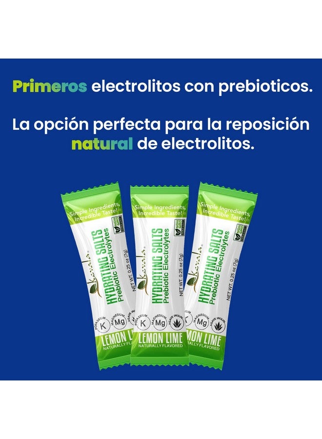 Kevala مسحوق الكهارل كيفالا - عبوات ترطيب بدون سكر مع إنولين الأغاف البريبايوتيك، ليمون ليم، 14 حبة - Image 4