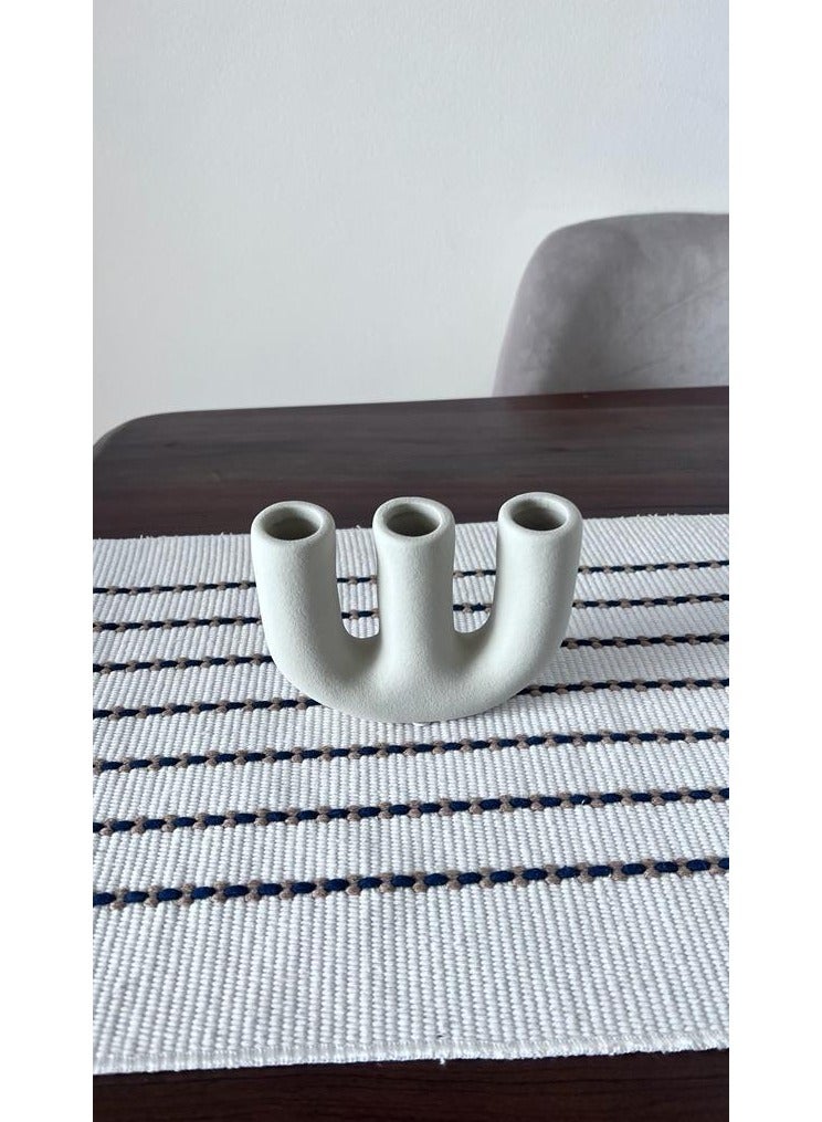 W shaped vase Room Decor Ceramic - Image 4
