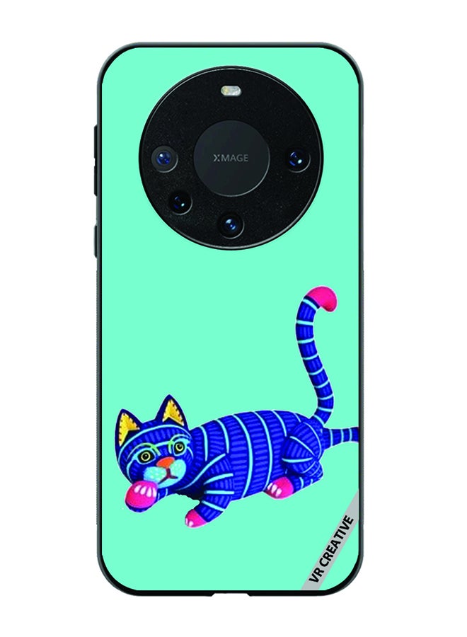 VR CREATIVE Protective Case Cover For Huawei Mate 60 Pro Plus Cat Design Multicolour - Image 1