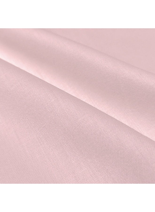 MULBERRY LIVING أغطية وسائد قطنية %  ، عبوة من قطعتين،  ×  سم، لون وردي هادئ - Image 4