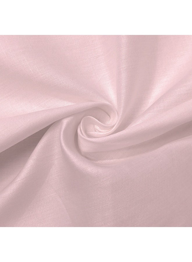 MULBERRY LIVING أغطية وسائد قطنية %  ، عبوة من قطعتين،  ×  سم، لون وردي هادئ - Image 5