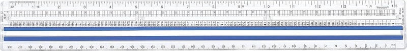 Westcott Data Processing Magnifying Ruler, Center Magnifier for One-Line Reading, Back-to-School, School Supplies, Classroom Supplies, 15-Inch - Image 2