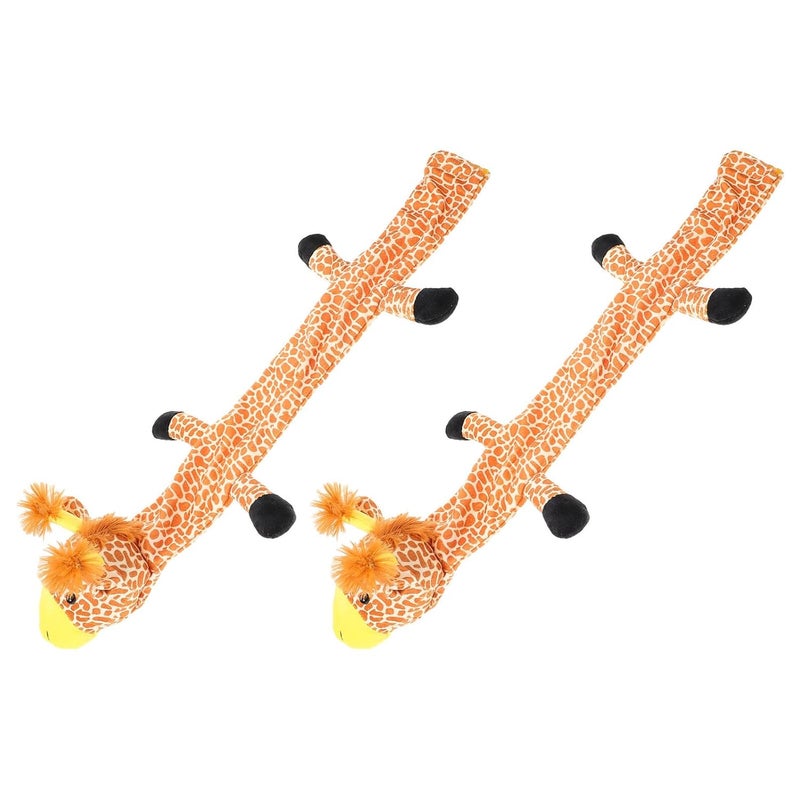 Levemolo 2pcs Plush Giraffe Stethoscope Tube Sleeve Covers for Doctors and Nurses, Animal Stethoscope Neck Wrappers in Amber Color, Soft Protective Accessories for Medical Use - Image 1