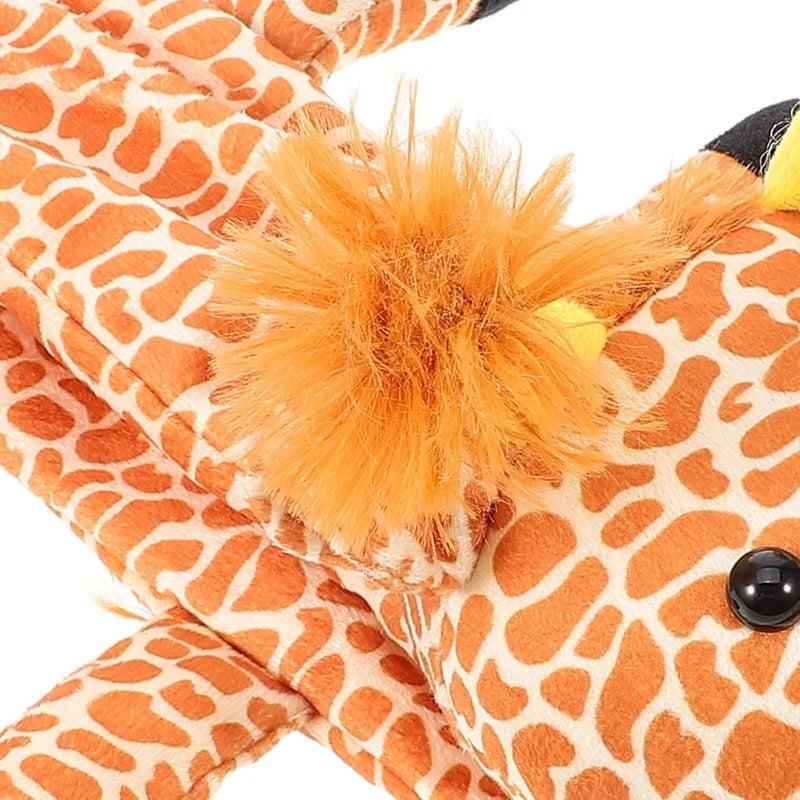 Levemolo 2pcs Plush Giraffe Stethoscope Tube Sleeve Covers for Doctors and Nurses, Animal Stethoscope Neck Wrappers in Amber Color, Soft Protective Accessories for Medical Use - Image 3