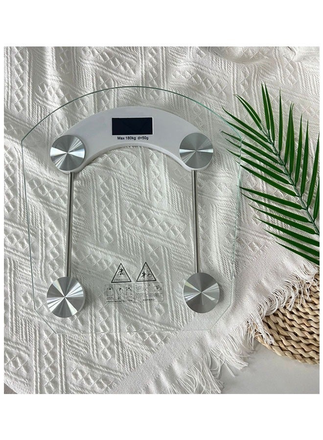 Generic Digital Thick Clear Tempered Glass Weighting Scale With Large Display  - Image 5