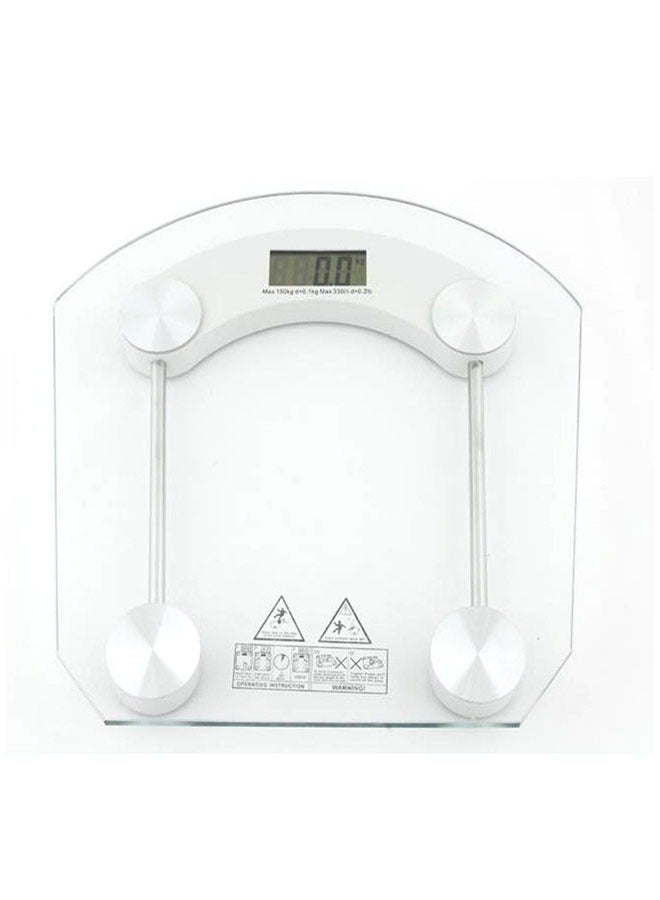Generic Digital Thick Clear Tempered Glass Weighting Scale With Large Display  - Image 1