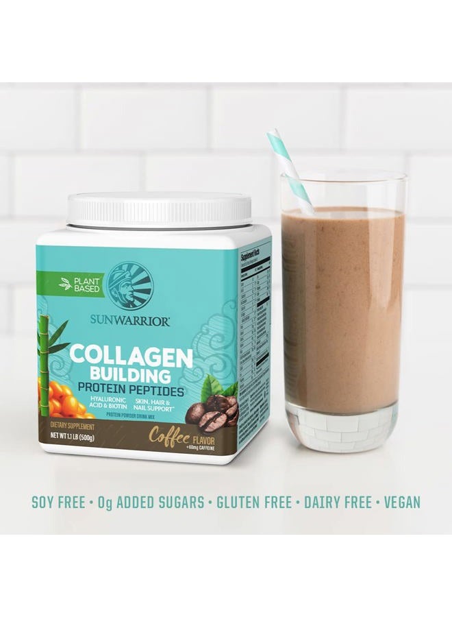 Sunwarrior Vegan Collagen Protein Powder for Women Silica Plant Based Collagen Powder Coffee Flavor with Vegan Hair Skin and Nails Vitamins Non-GMO No Added Sugar Soy Dairy & Gluten Free (Coffee, 20 Servings) - Image 5