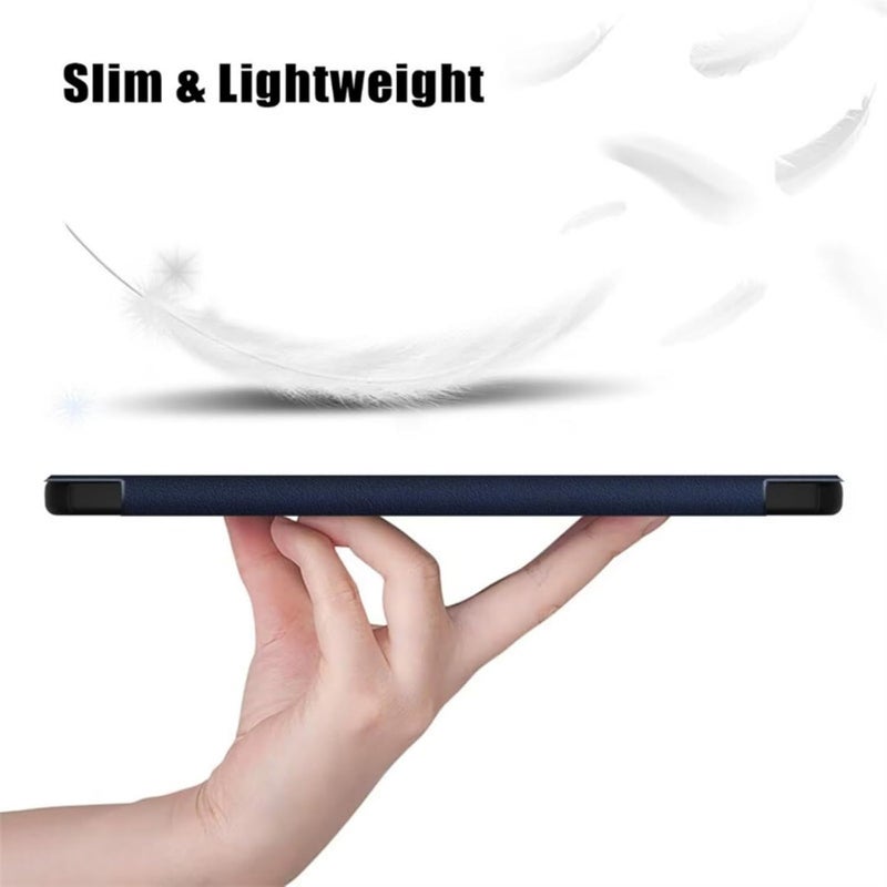 لحواسب Pad X8A 11 بوصة 2024، غطاء من الجلد الصناعي PU مع حامل قابلة للطي، أغلفة لوحية مع حامل، تفعيل وإيقاف تلقائي للنوم، واقي من الصدمات - Image 5