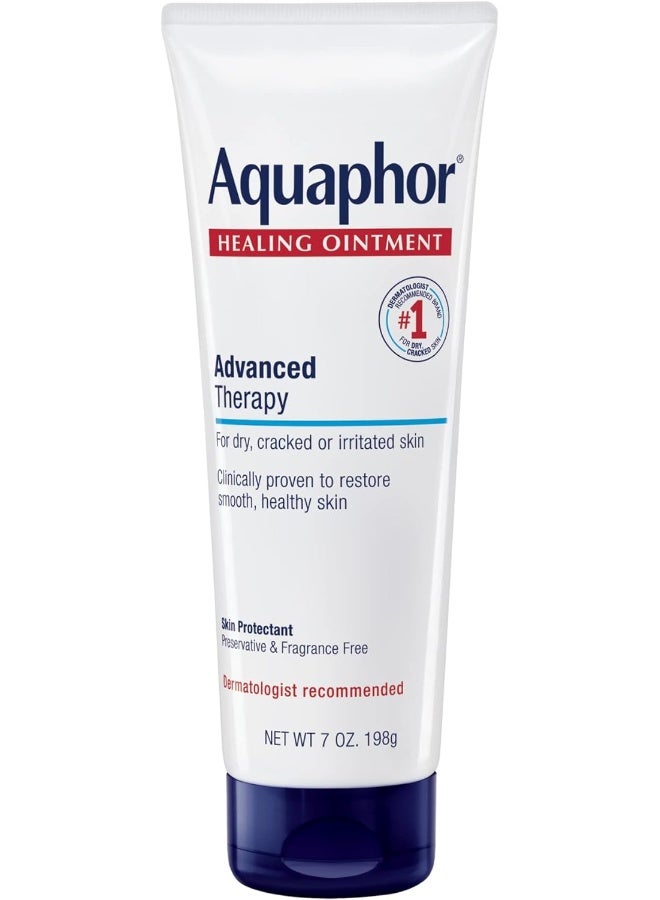 Aquaphor Healing Ointment Dry Skin Moisturizer For Hands, Heels Elbows, Lips - Image 1
